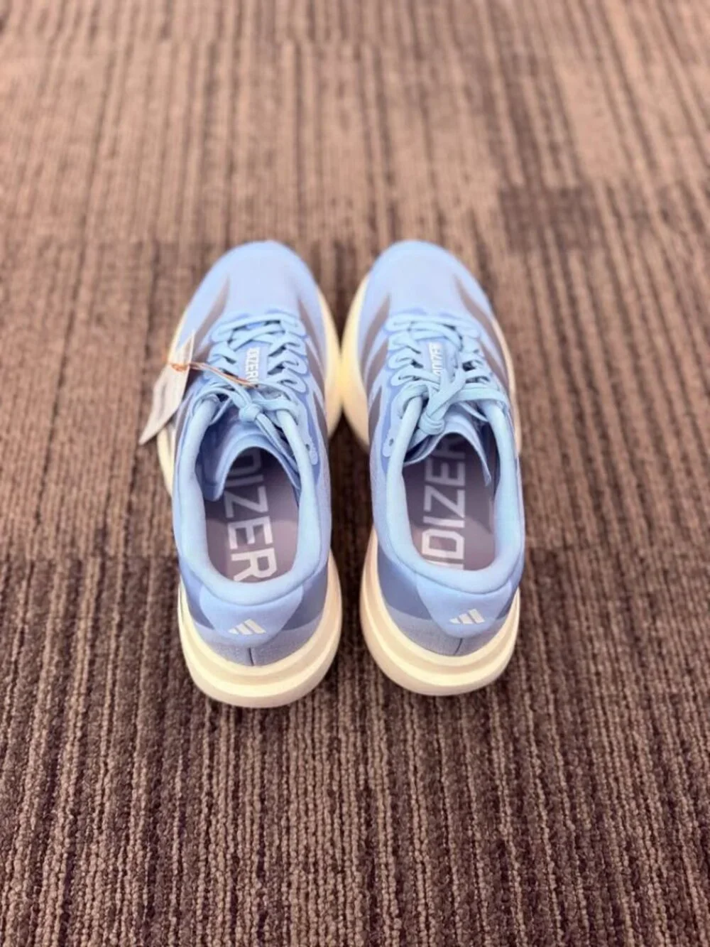 NEW ✨ Adidas Adizero Evo SL - Women's 6 / Men's 4.5 - Light Blue / Silver ✨